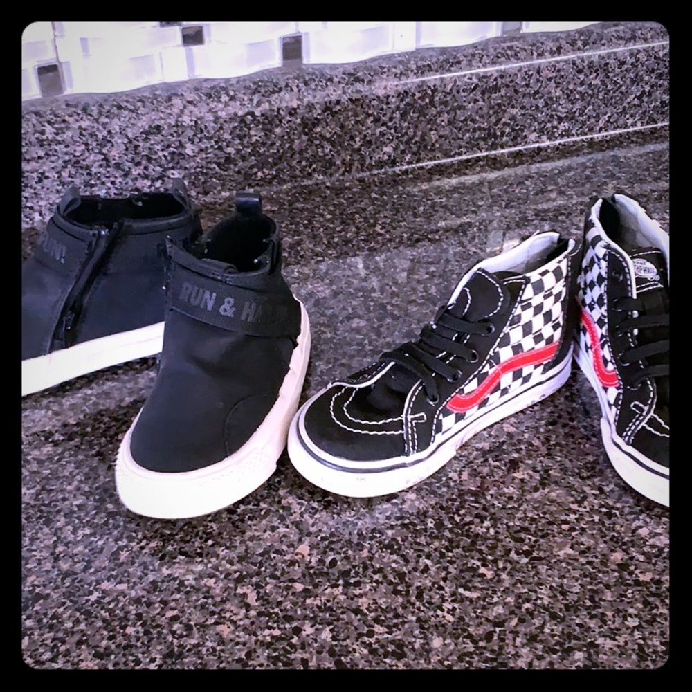 Boys vans/ Zara baby shoes